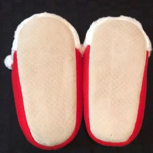 Target Shoes - Santa Slippers, Plush Target Shoes - Santa Slippers, Plush